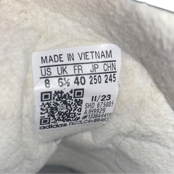 Adidas Gazelle Bold W Womens 8 Grey/Gold - Picture 6 of 9